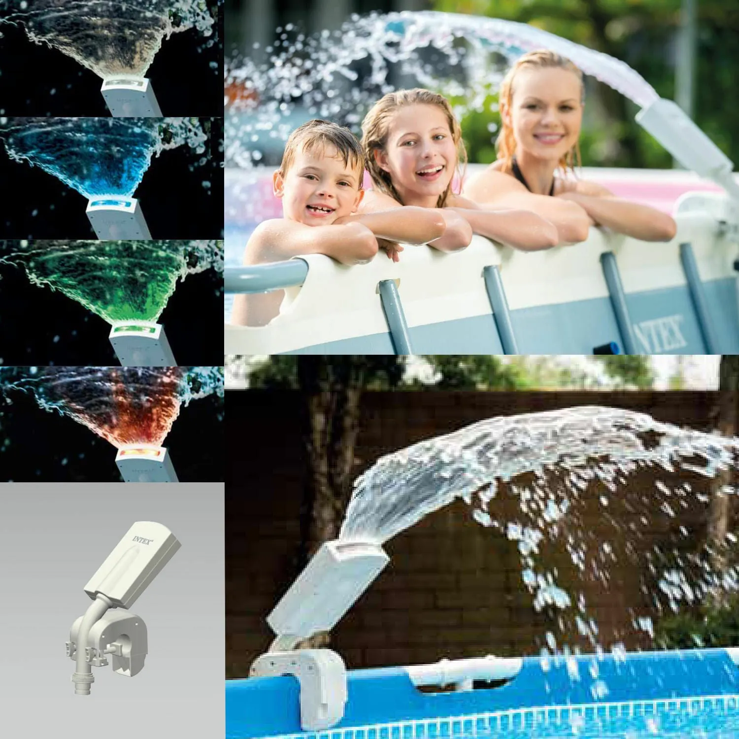 Multi-Color Led Pool Sprayer Intex 28089