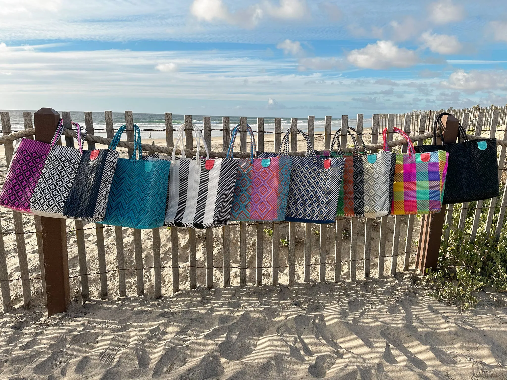 Mykonos Plastic | Super Tote