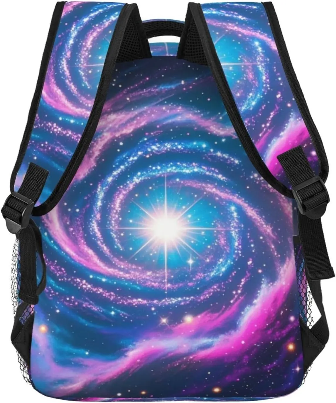Mysterious Galactic Nebula Adult Backpacks 15 Inch Laptop Backpack Travel Bag for Men Women Gifts