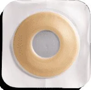 Natura® CONVEX-IT® Durahesive® Skin Barrier, 4-1/2" x 4-1/2" (11.5cm x 11.5cm) White, Pre-Cut Stoma Opening 1-3/8" (35mm), Flange 1-3/4" (45mm) - Box of 10
