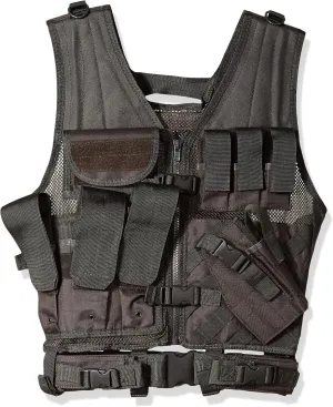 NC Star Children's Tactical Vest Urban Gray Large-2X