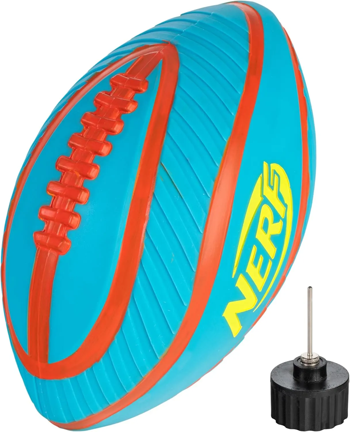 Nerf Pool   Beach Water Football - Tidal Toss Pool Football for Water Games - Perfect Toy for Kids - Extra Grip Aqua Ball