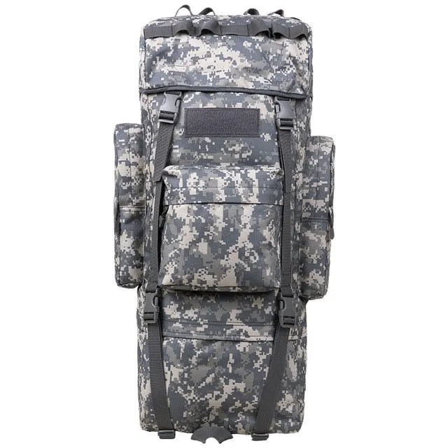 New 100L Outdoor Bag Camouflage Military Backpack Tactical Bags Waterproof Mulitifunctional Luggage Hiking Travel Big Duffel Bag