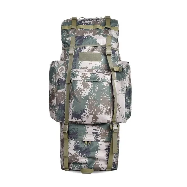 New 100L Outdoor Bag Camouflage Military Backpack Tactical Bags Waterproof Mulitifunctional Luggage Hiking Travel Big Duffel Bag