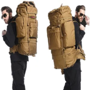 New 100L Outdoor Bag Camouflage Military Backpack Tactical Bags Waterproof Mulitifunctional Luggage Hiking Travel Big Duffel Bag