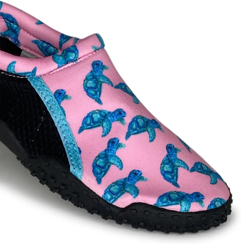 NORTY Womens Water Shoes Wave Aqua Socks - Ladies Quick Drying Waterproof Slip-Ons for Pool, Beach and Sports
