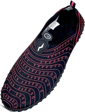 NORTY Womens Water Shoes Wave Aqua Socks - Ladies Quick Drying Waterproof Slip-Ons for Pool, Beach and Sports