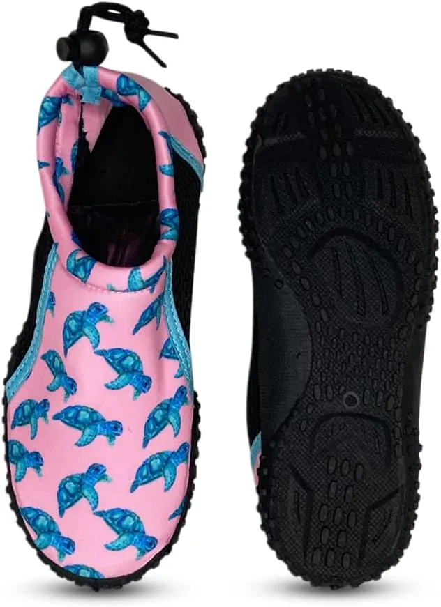 NORTY Womens Water Shoes Wave Aqua Socks - Ladies Quick Drying Waterproof Slip-Ons for Pool, Beach and Sports