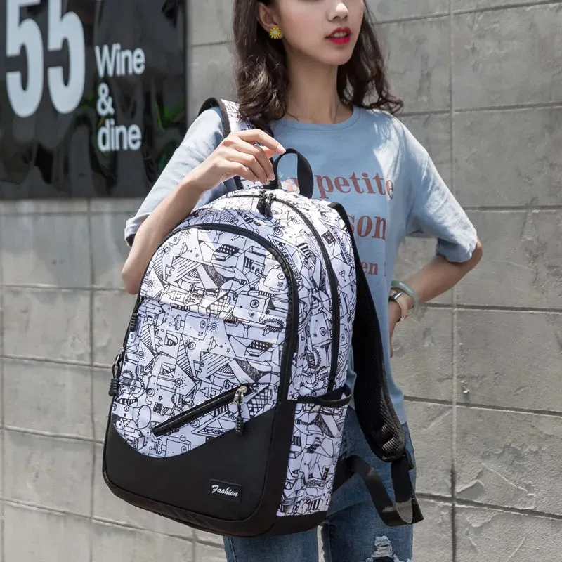 Nouveau sac à dos d'école d'impression de camouflage