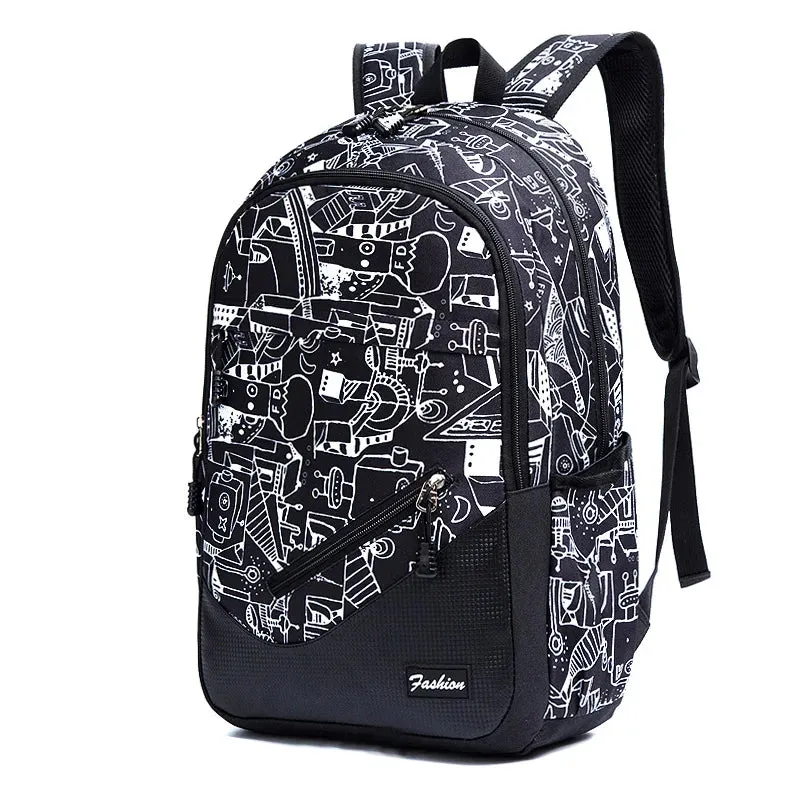 Nouveau sac à dos d'école d'impression de camouflage