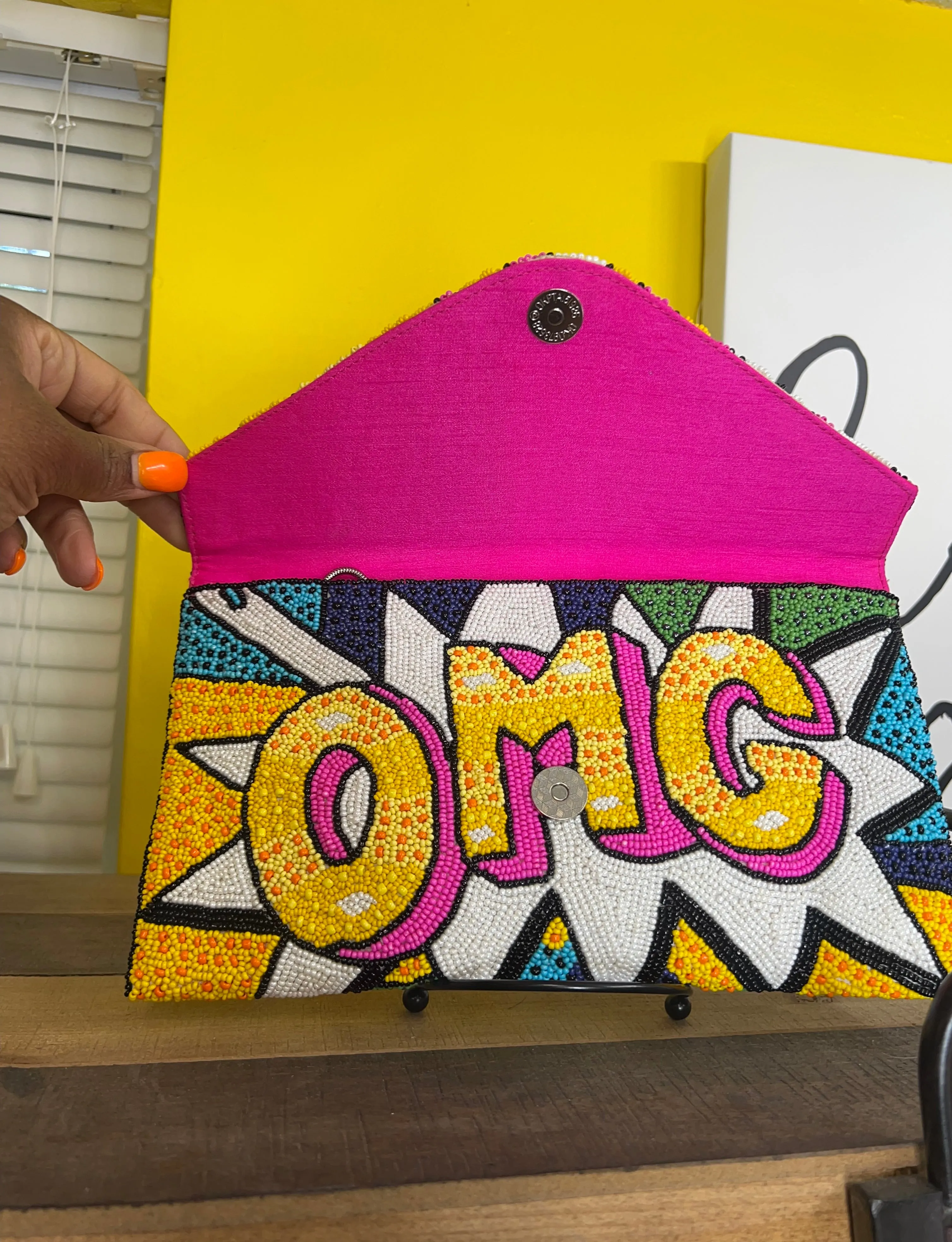 OMG Luxe Enchantment Clutch/Sold Out