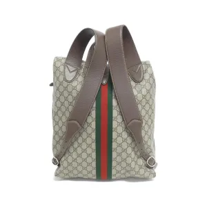 Ophidia Canvas Tote Bag with Metal Fittings
