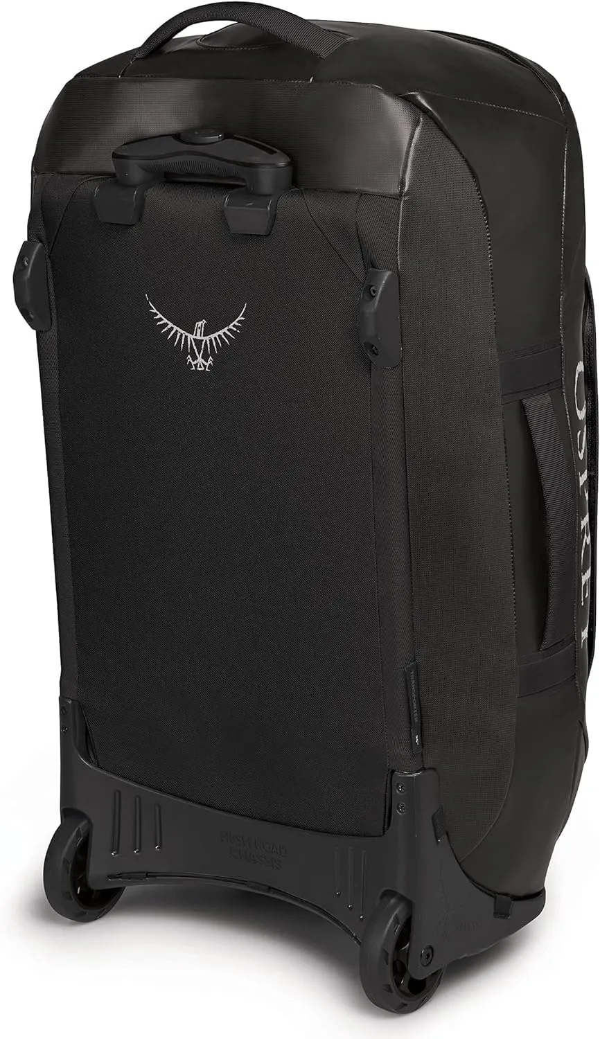 Osprey Transporter 60L Wheeled Travel Duffel Bag, Black