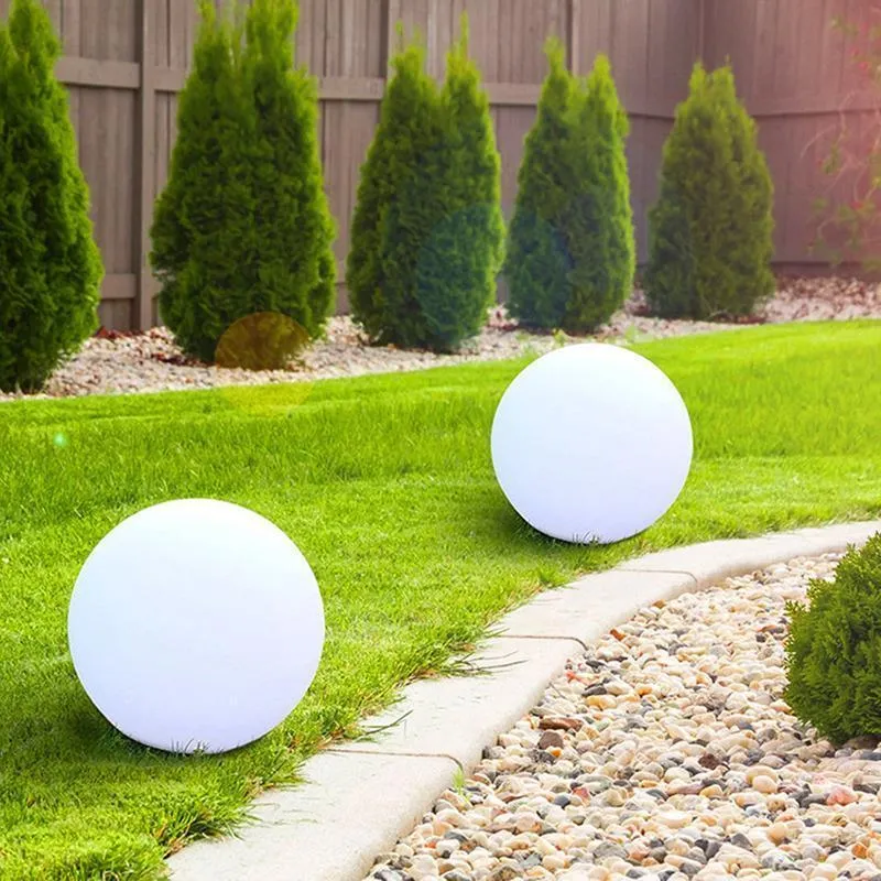 Outdoor Inflatable Beach Ball LED Light Swimming Pool Party Water Game Toys