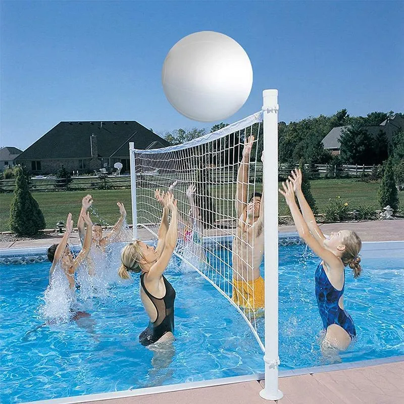 Outdoor Inflatable Beach Ball LED Light Swimming Pool Party Water Game Toys