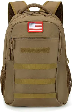 outdoor plus Camo Backpack,Military Boys Backpacks for School,Army Bookbag with USB Charging Port,30l/40L
