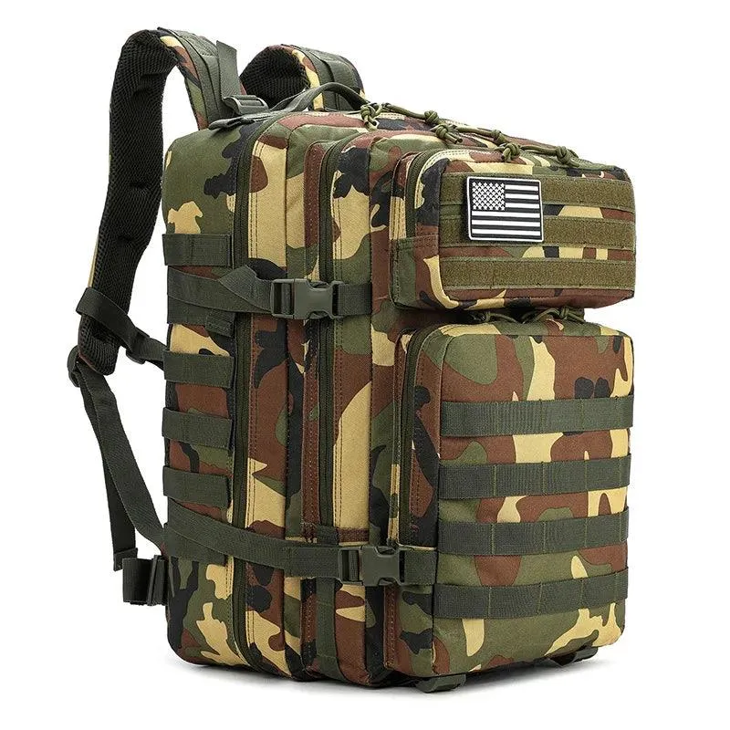 Outdoor Tactical Backpack - Ultimate Sports, Travel, Hiking, and Mountaineering Gear (45L)