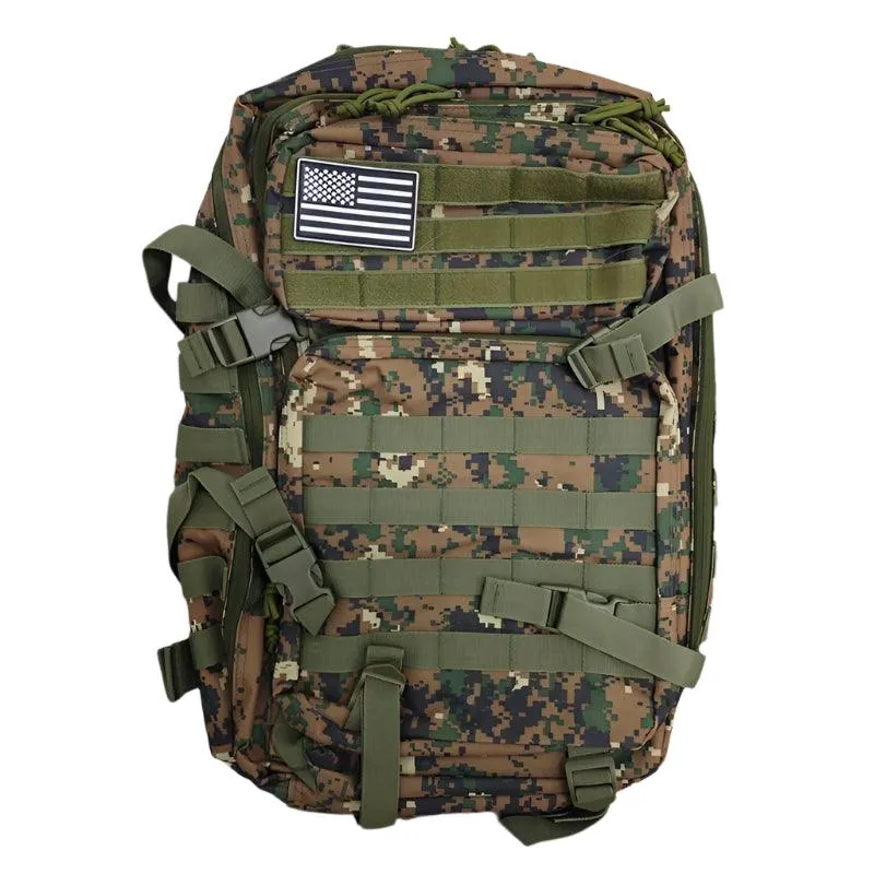 Outdoor Tactical Backpack - Ultimate Sports, Travel, Hiking, and Mountaineering Gear (45L)