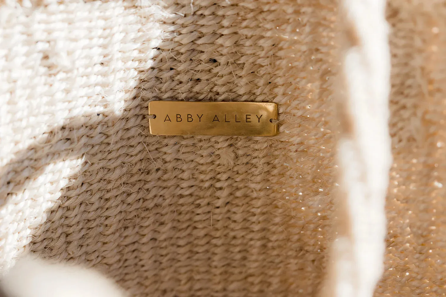 oversized sisal tote
