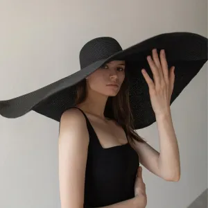 Oversized Wide Brim Beach Straw Hat