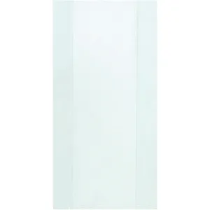 Partners Brand PPB1345 Gusseted Poly Bags, 1 mil, 4" x 2" x 8", Clear (Pack of 1000)