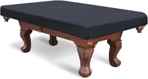 PATIKIL Billiard Pool Table Cover 8 Feet Waterproof Outdoor Indoor Dustproof Sun Rain Protection Billiard Table Cover for Patio Table Snooker Billiard Table, Black