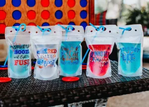 Patriotic Drink Pouches