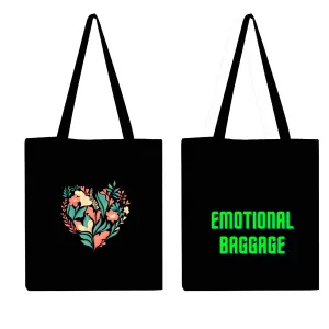 Peach Blossom Women's Cotton Printed Tote Bag With Zipper and Pouch | Pack Of 2 Combo