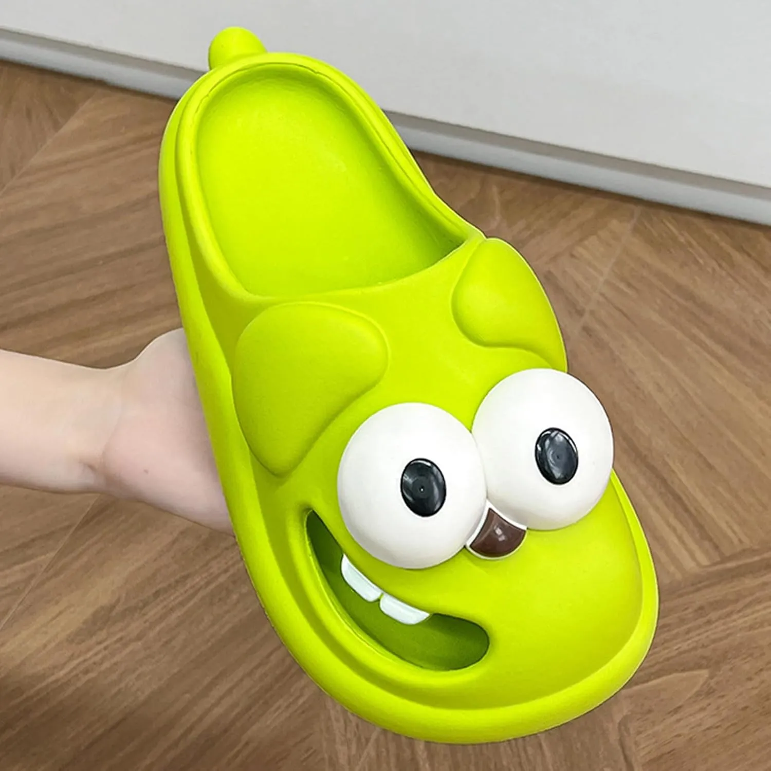 Pillow Slippers for Women & Men, Anti-Slip Shower Cloud Slippers, Cute Cartoon Soft & Comfortable Thick-Soled Slippers, Home Indoor & Outdoor Bathroom