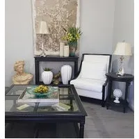 Polo Square Coffee Table Black