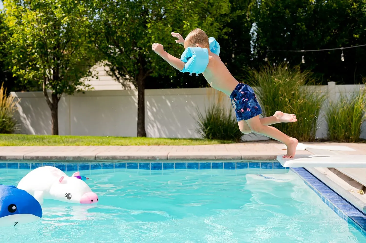 Posh Creations Whale Shark Pool Noodle and Float with EPS for Kids, Non-Inflatable Fun for Jumping, Lounging and Riding in The Pool for Kids Teens and Adults Mesh Pool Float - Extra Large Whale Shark
