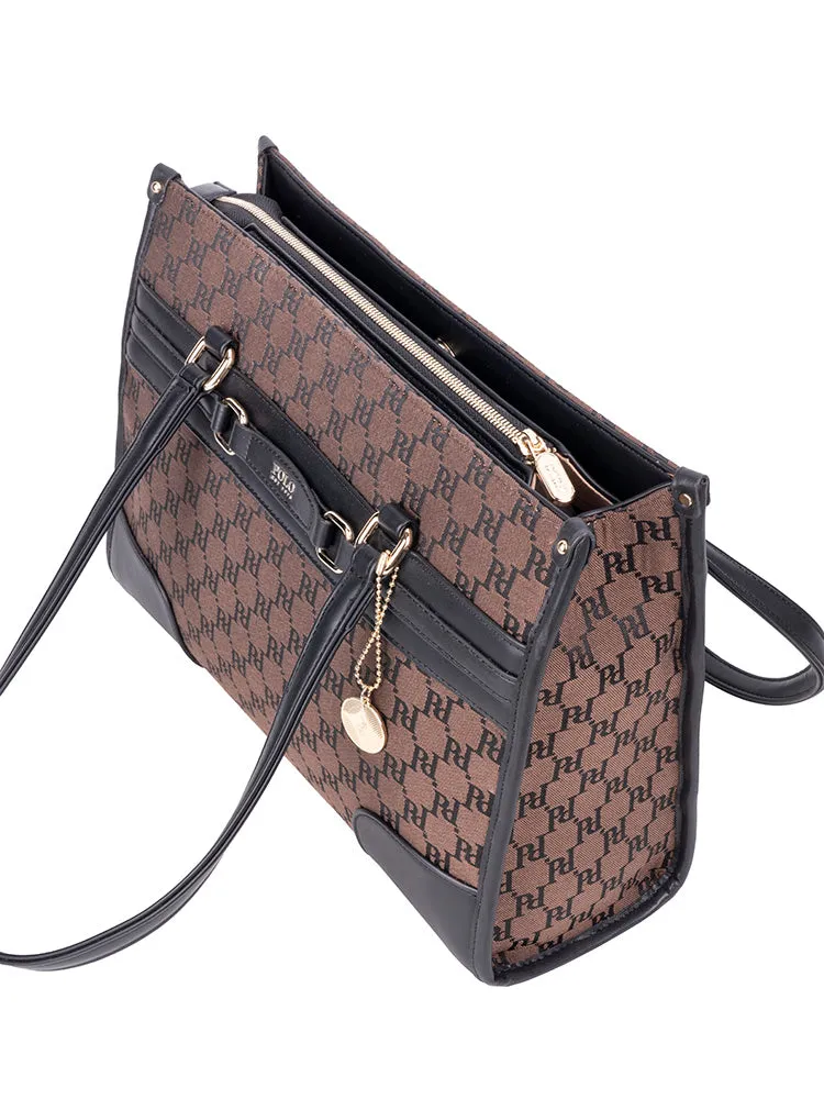 Premier Large Book Tote Bag - Brown