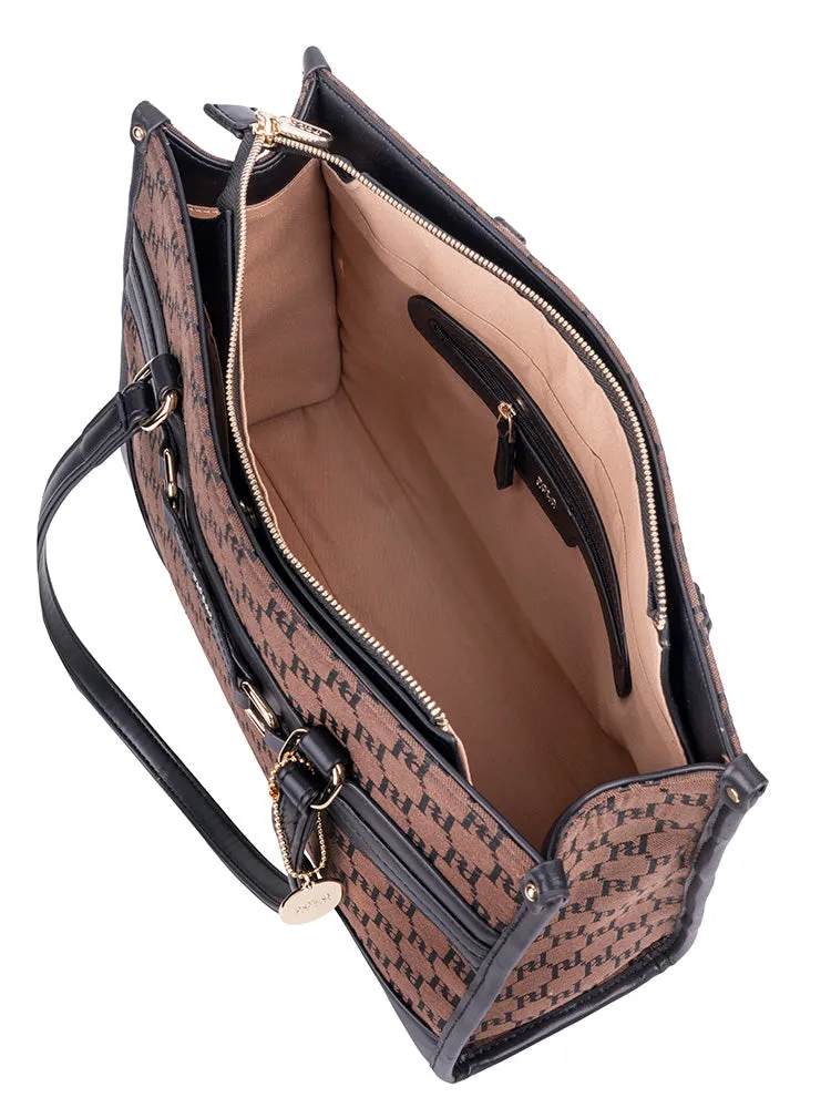 Premier Large Book Tote Bag - Brown