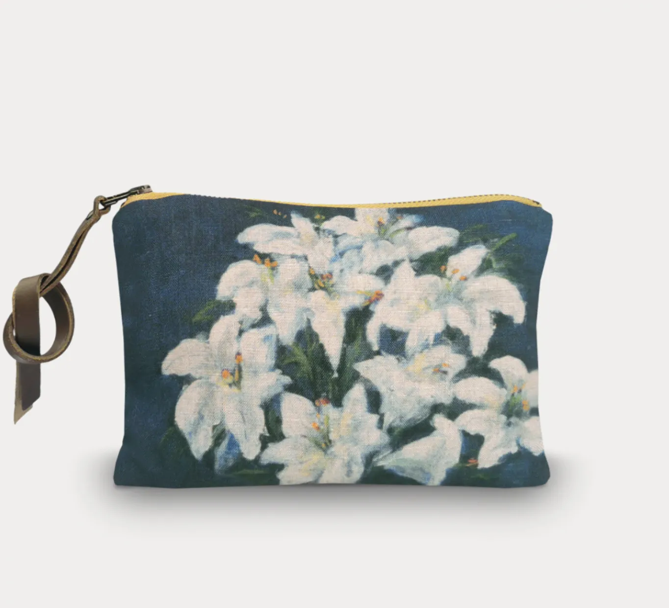 Printed Linen Pouches