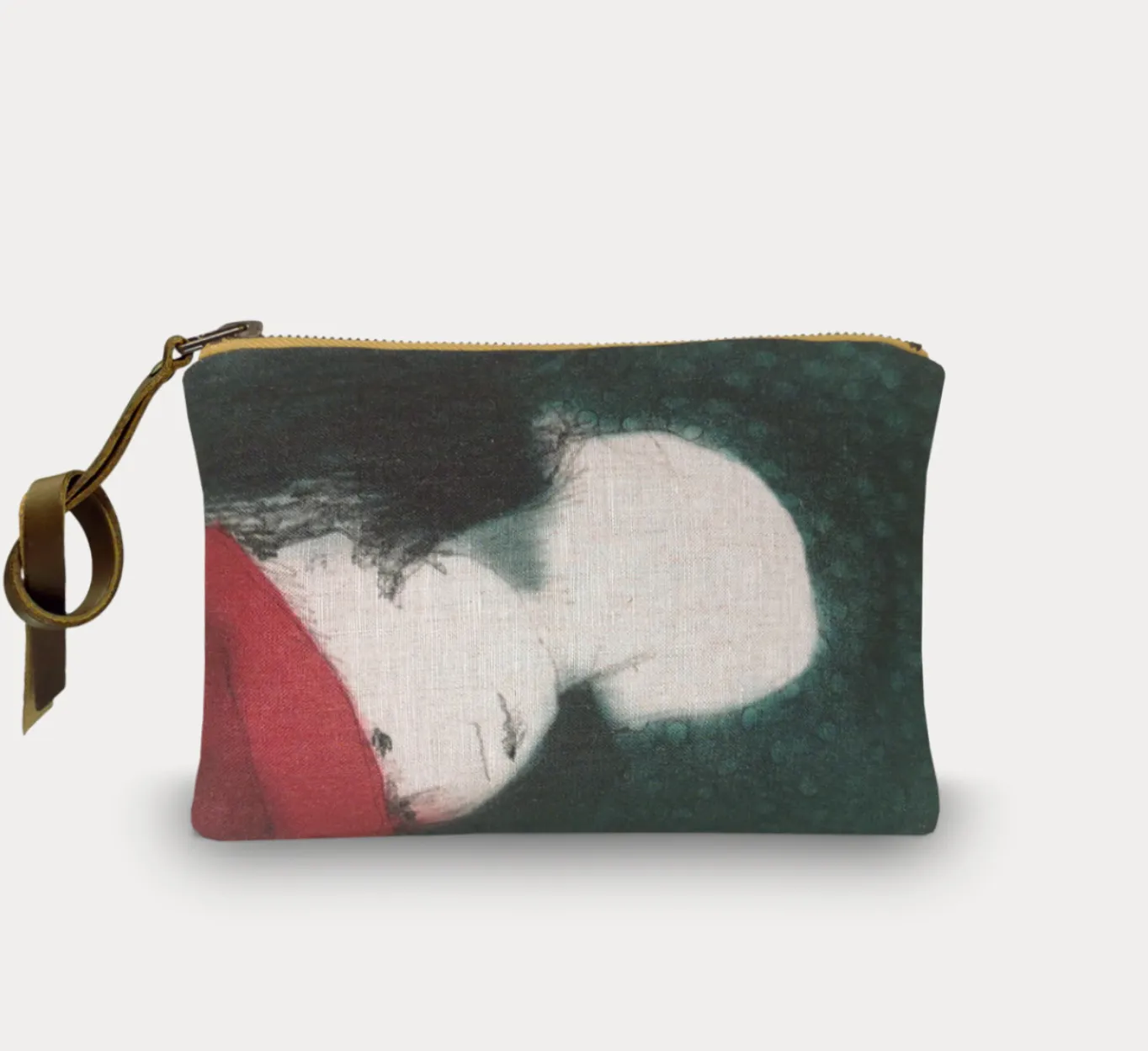 Printed Linen Pouches