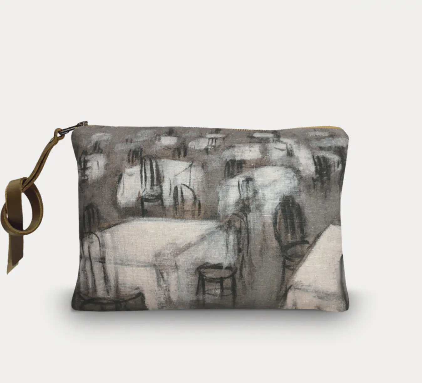 Printed Linen Pouches