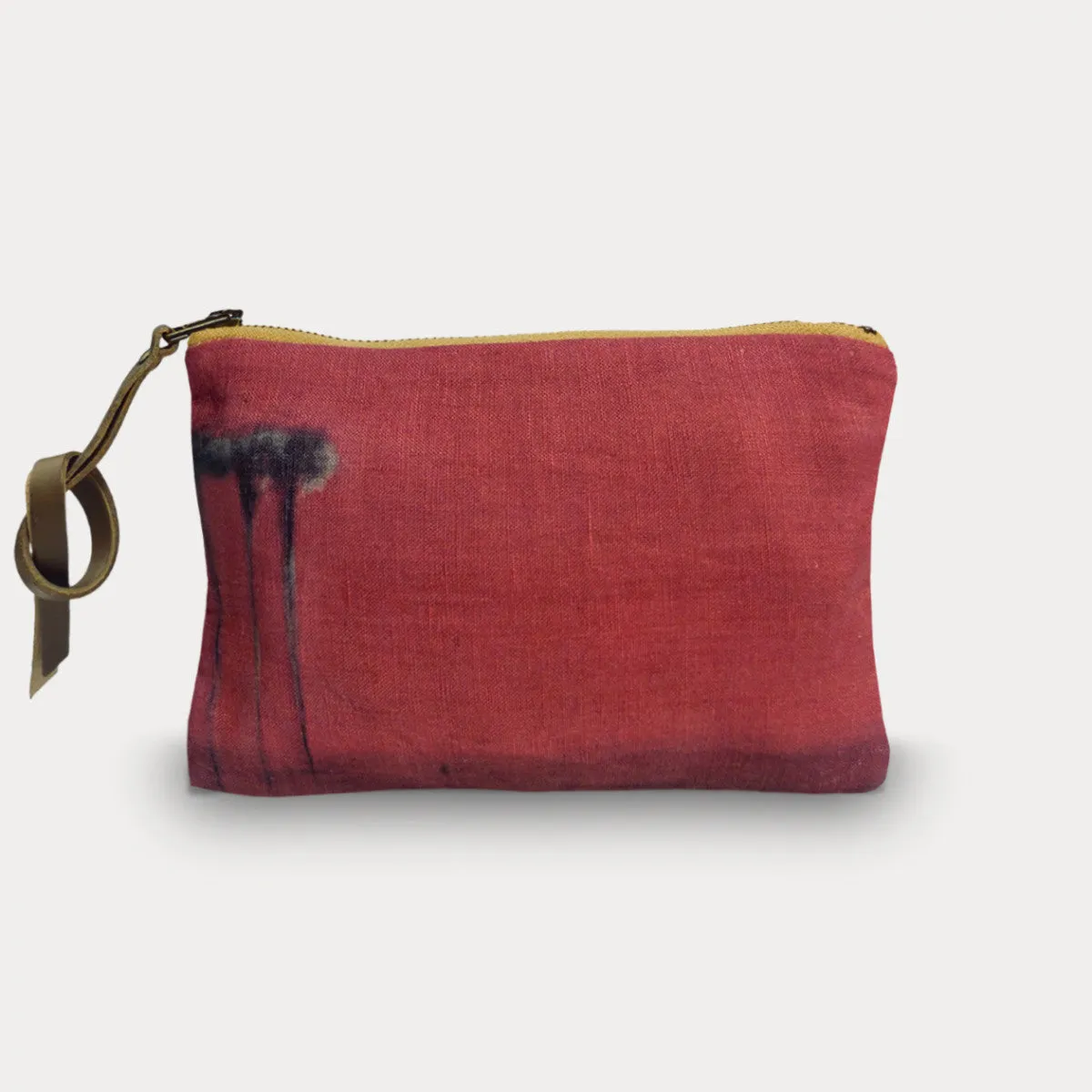 Printed Linen Pouches