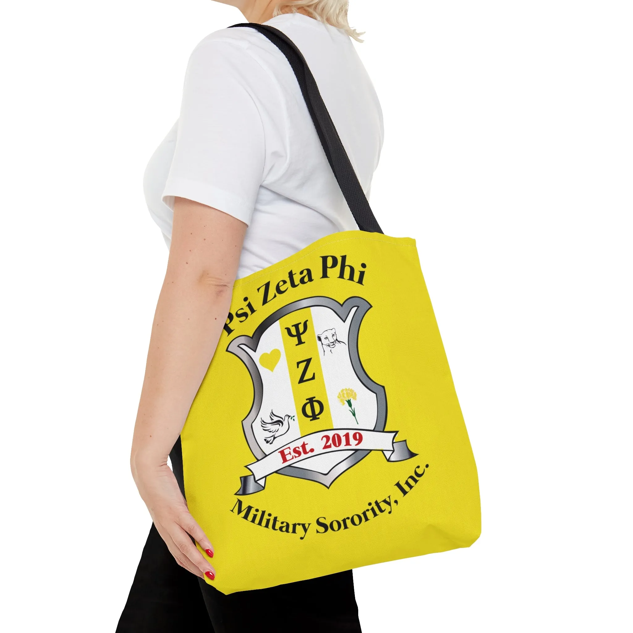 Psi Zeta Phi Tote Bag (Yellow)