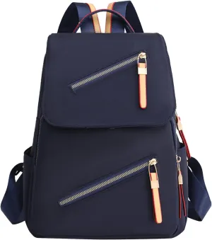 Purse For Women Backpacks Fashion Leather Bookbag Handbags And Shoulder Bags School Backpack Mini (Dark Blue, One Size)