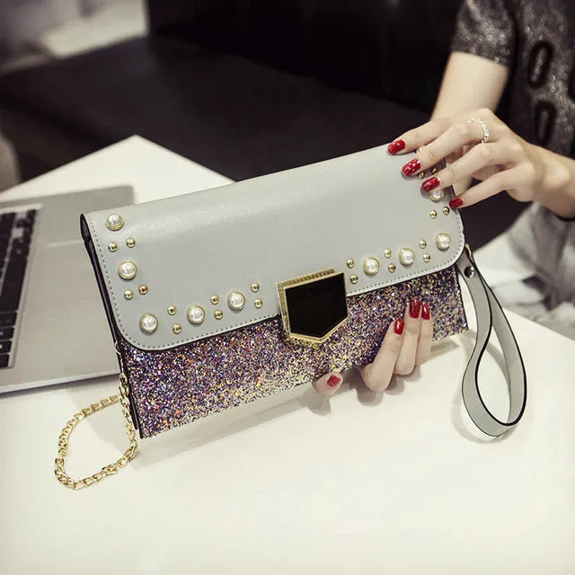 QIAOBAO Evening Clutch Bags For 2019 Women Bag Rhinestone Evening Crystal Women Clutch New Crystal Lady Purses And Handbags