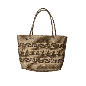 Rattan Beach Bag Motif