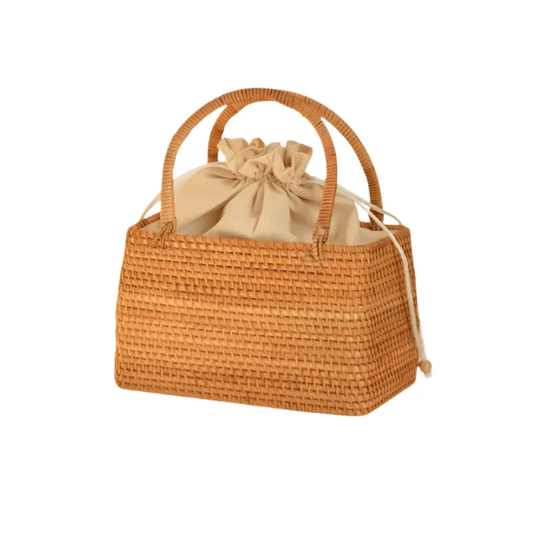 Rattan Beach Bag | Sandra