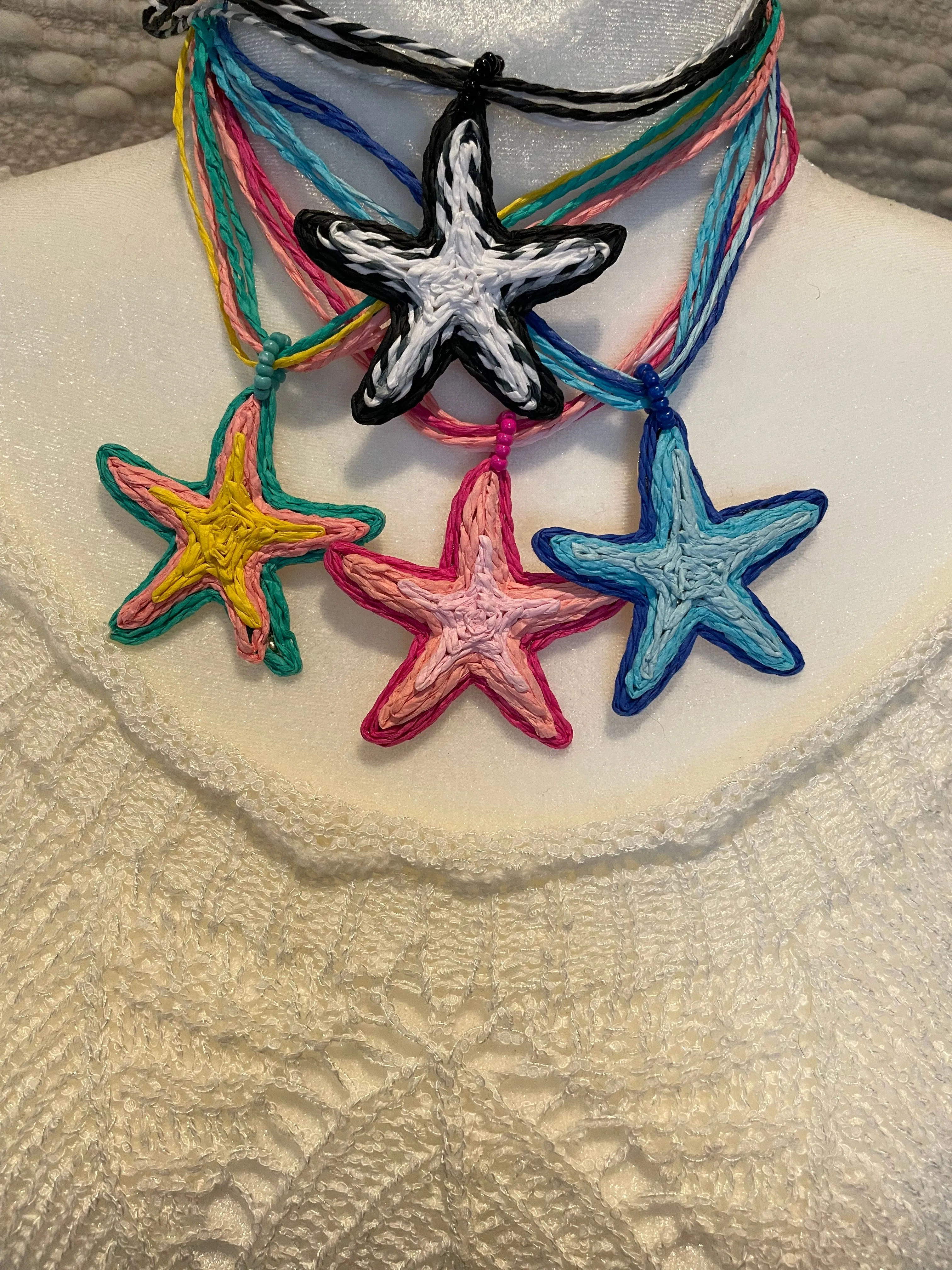 Rattan Starfish Necklace