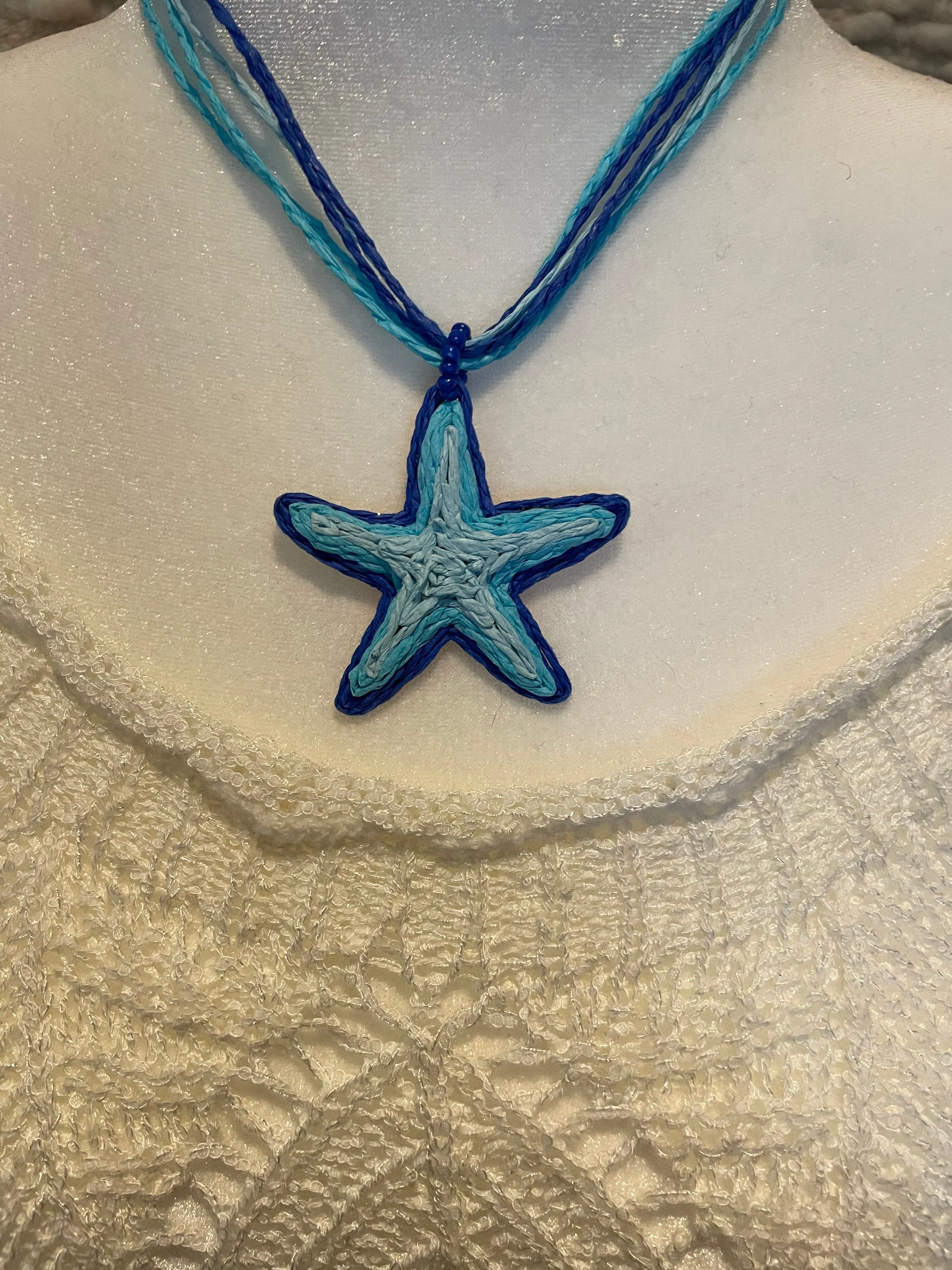 Rattan Starfish Necklace