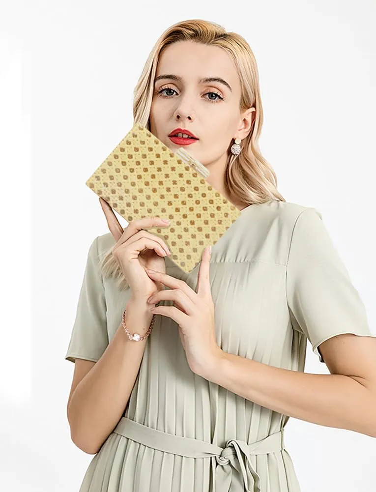 Rattan Woven Clutch Purse Acrylic Evening Bag Straw Beach Bag Hobo Bags Square Handmade Crossbody Shoulder Purse With Chain
