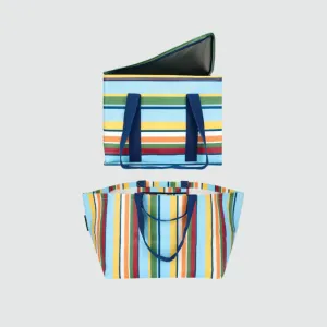 Retro Stripe Beach/Large Shopping Pack