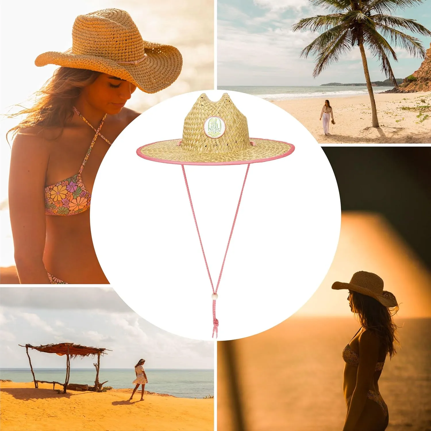 Roxy Women's Pina to My Colada Straw Hat
