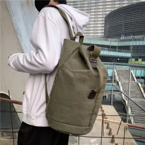 Rucksack Canvas Hiking Travel Backpacks