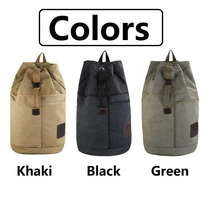 Rucksack Canvas Hiking Travel Backpacks