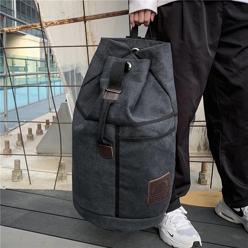 Rucksack Canvas Hiking Travel Backpacks